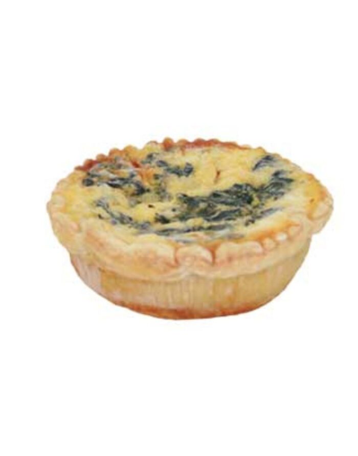 Feta and Spinach Quiche - Single Serve